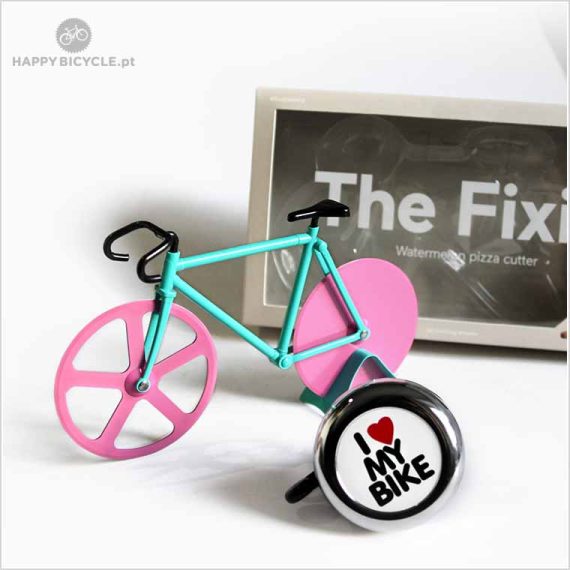 <b>Gift Set </b> I Love My Bike Pizza